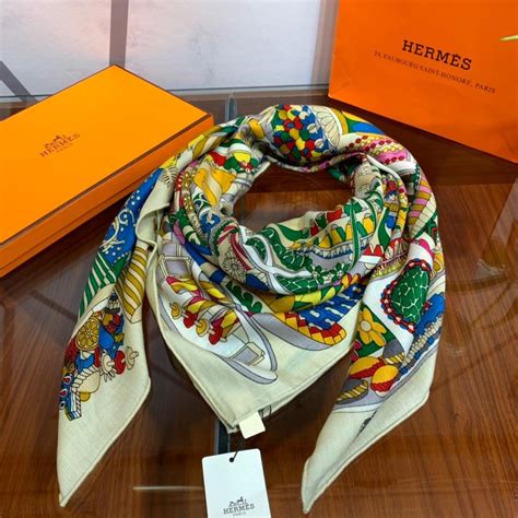 hermes fake scard|authentic hermes scarves.